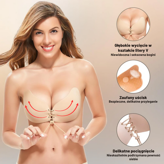 (2x1) UPBra™ - Niewidoczny biustonosz PUSH-UP